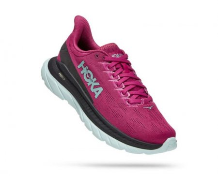 HOKA MACH 4 FESTIVAL FUCSIA PER DONNA / NERO