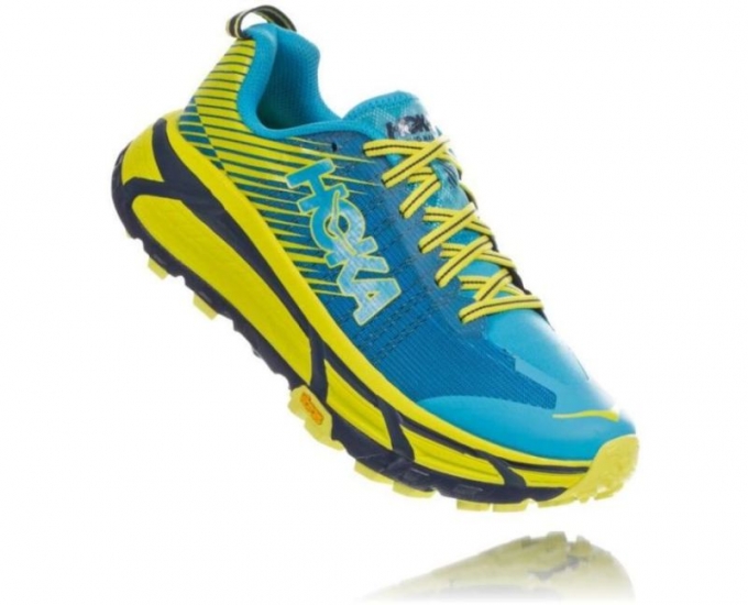 Hoka Uomo EVO Mafate 2 Cap Ciano / Agrumi