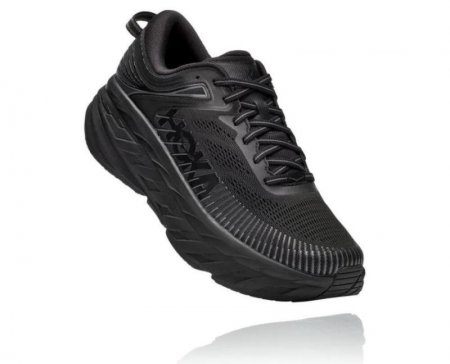 Scarpe Hoka Bondi 7 Uomo Nero / Nero