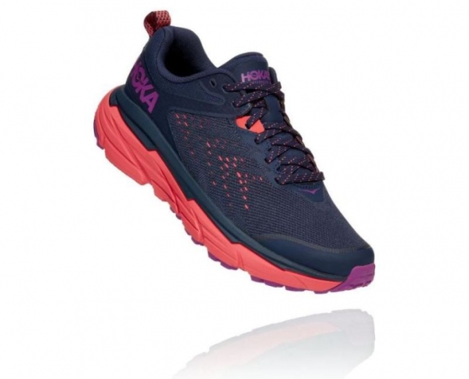 Hoka Challenger ATR 6 Donna Nero Iris / Corallo Caldo