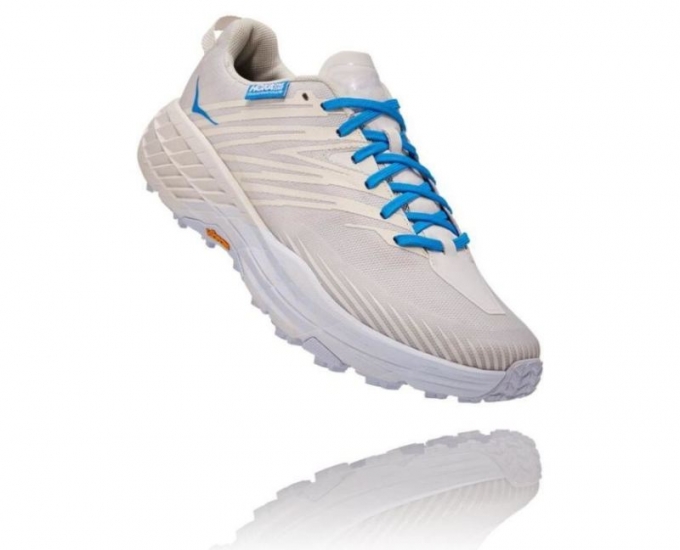 Hoka X Tint Speedgoat 4 Marshmallow/ciano blu da uomo