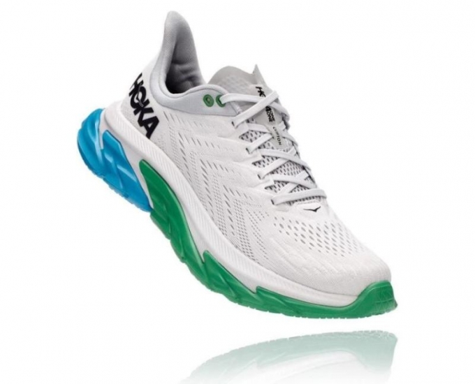 Hoka Clifton Edge Uomo Nimbus Cloud / Greenbriar