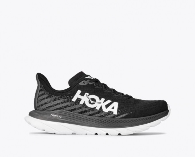 Hoka Mach 5 da uomo - Nera / Castlerock