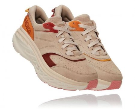 Scarpa da corsa da uomo Hoka Bondi L Suede Shifting Sand / Multi