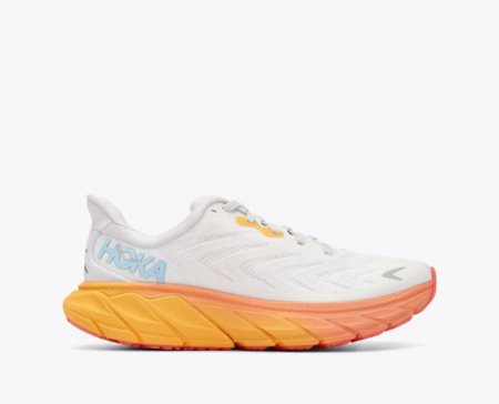 Hoka Arahi 6 Donna - Nimbus Cloud / Bianco da Bianco