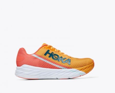 Hoka Rocket X Uomo - Giallo Radiante/Camellia