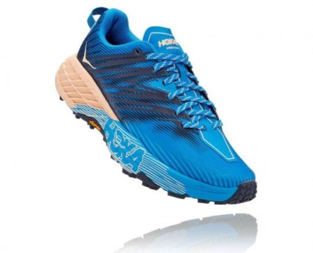 Hoka Speedgoat 4 da donna Indigo Bunting / Bleached Apricot