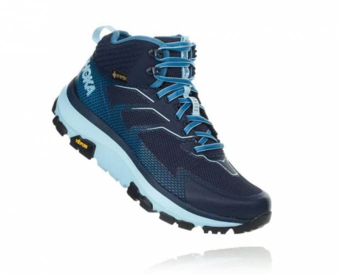 Hoka Toa GORE-TEX Sneakers da donna Nero Iris/Acquamarina