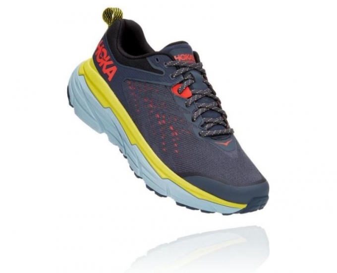 Hoka Challenger ATR 6 Donna Ombre Blu / Verde Lucente