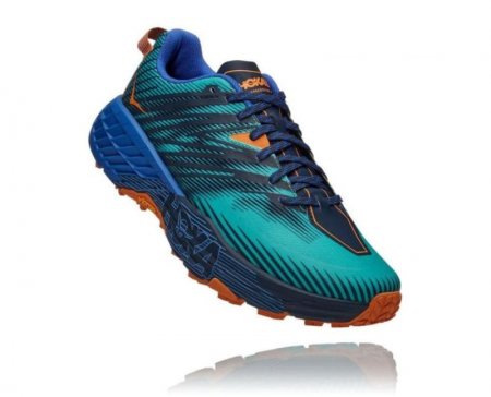 Hoka Speedgoat 4 Uomo Atlantis / Blu abbagliante