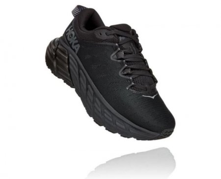 Scarpe da corsa su strada Hoka Gaviota 3 da donna, nero/nero