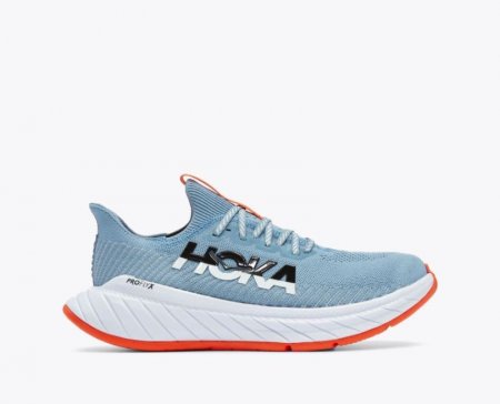 Hoka Carbon X 3 Uomo - Primavera Montagna / Puffin's Bill