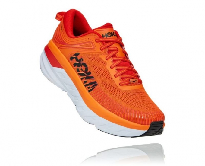 HOKA BONDI 7 UOMO ARANCIONE KAIMON / FIESTA