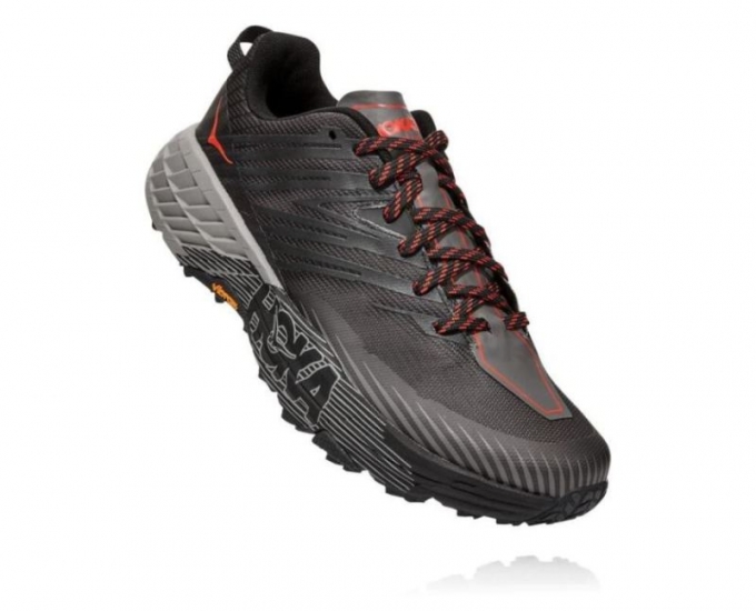 Hoka Speedgoat 4 Uomo Grigio scuro / Antracite