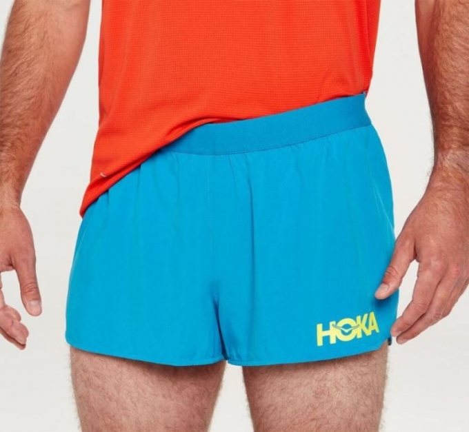 Hoka Performance Woven 2" Pantaloncini da uomo Diva Blue