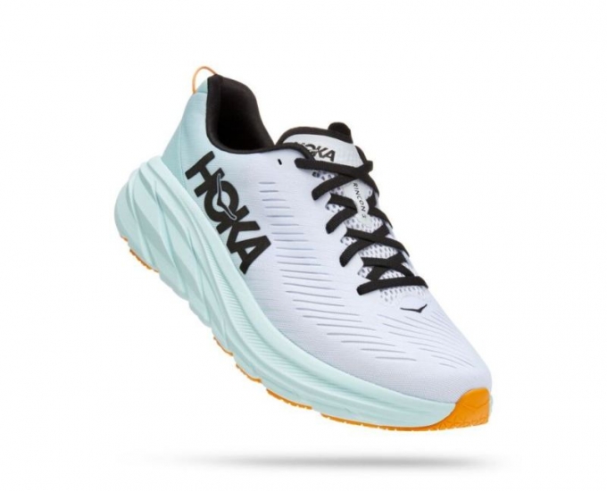 HOKA RINCON 3 UOMO BIANCO/BLU VETRO