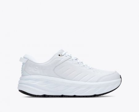 Hoka Bondi SR Uomo - Bianco / Bianco