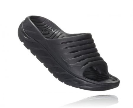 Hoka WoORA Recovery Slide 2 Uomo Nero / Nero