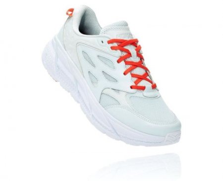 Scarpe da allenamento casual Hoka Clifton L da donna Wan Blue / Mandarin Red