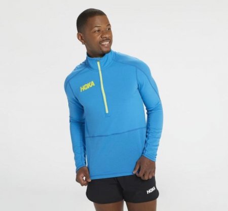 Hoka Diva Blu Uomo Mezza Zip