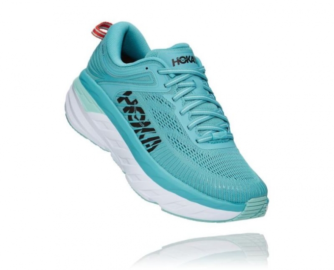 HOKA BONDI 7 DONNA ACQUERELLO / BLU GUSCIO D'UOVO