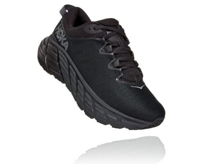 HOKA GAVIOTA 3 PER UOMO NERO / NERO