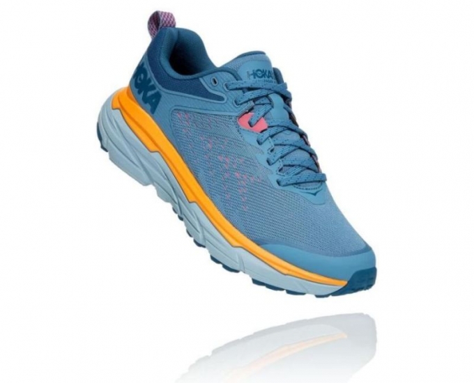 Hoka Challenger ATR 6 Uomo Provincial Blu/Zafferano