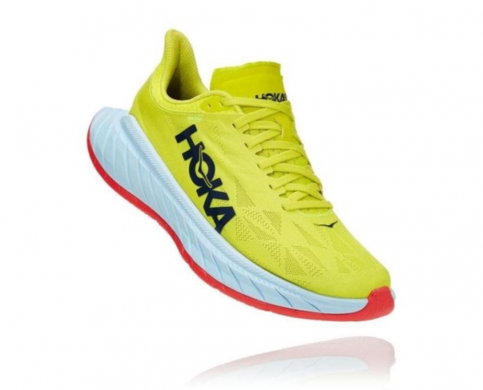 Hoka Carbon X 2 da donna, Evening Primrose / Fiesta