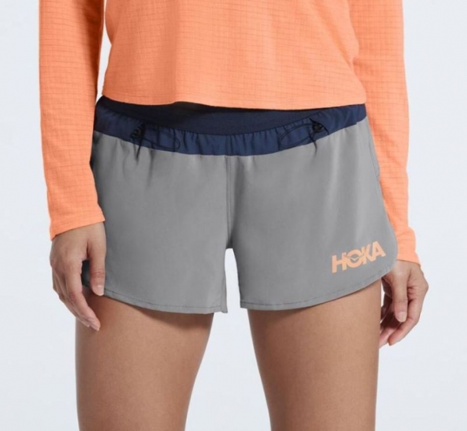 Hoka SG Trail Short Sharkskin da donna