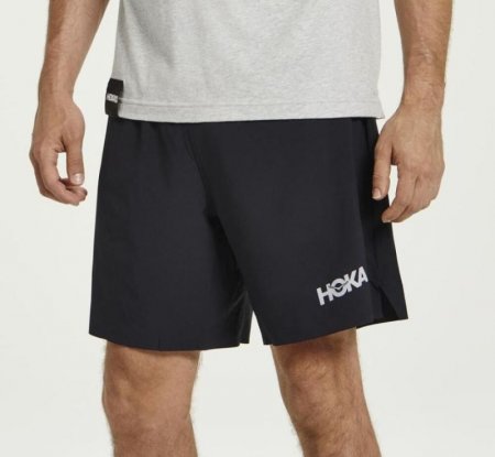 Hoka Glide 7" Uomo ShortNero