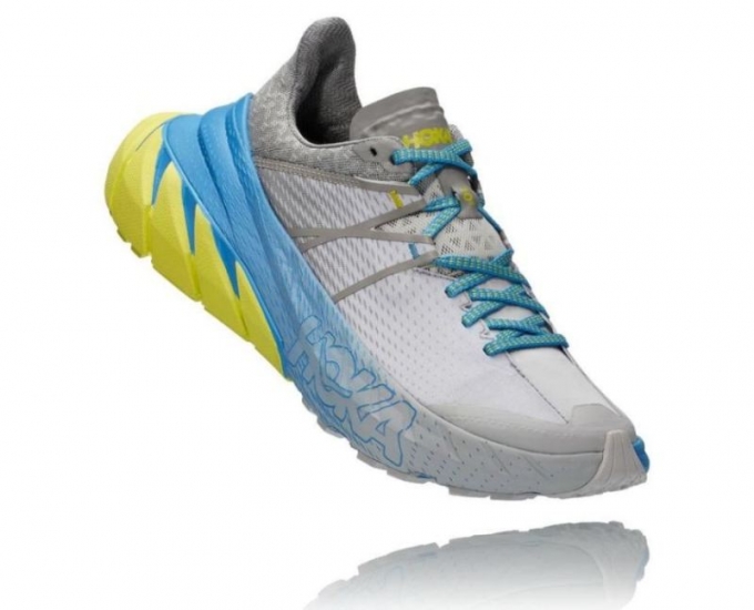 Scarpa da trail running Hoka TenNine All-Terrain da uomo Drizzle / Lunar Rock