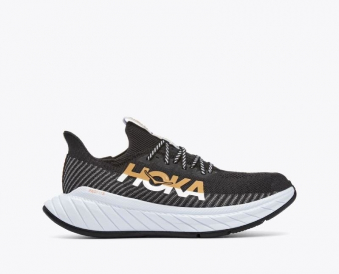 Hoka Carbon X 3 Donna - Nero / Bianco