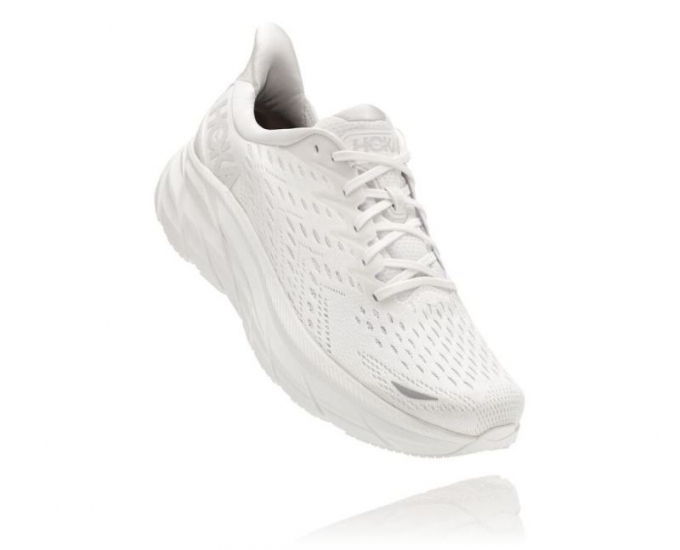 HOKA CLIFTON 8 DA DONNA BIANCO/BIANCO