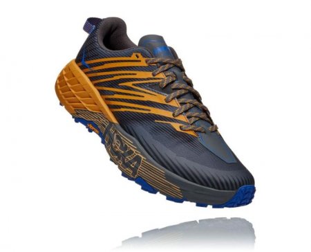 HOKA SPEEDGOAT 4 PER UOMO CASTLEROCK / GIALLO ORO