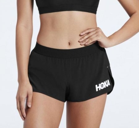 Hoka Women's 2" Performance Woven Short Nero