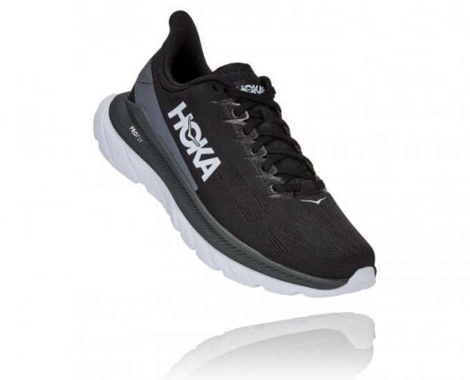 HOKA MACH 4 PER UOMO NERO / DARKSHADOW