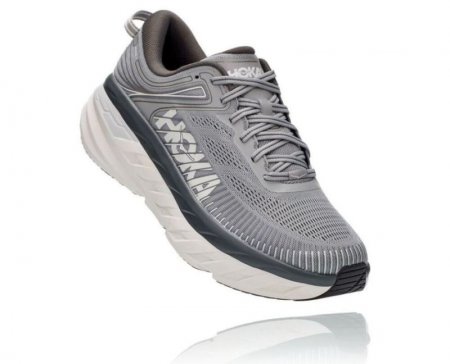 Hoka Bondi 7 da uomo Wild Dove / Dark Shadow