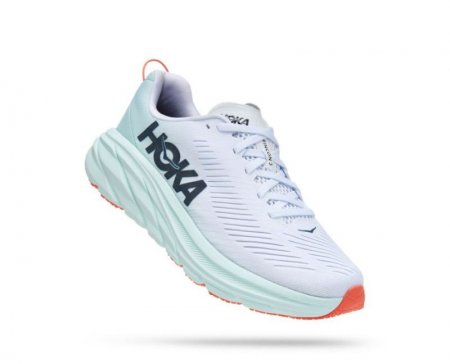 HOKA RINCON 3 BIANCO / BLU VETRO