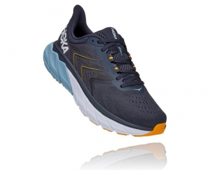 Scarpe da corsa Hoka Arahi 5 da donna Ombre Blue / Blue Fog