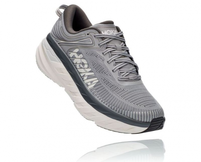 HOKA BONDI 7 UOMO WILD DOVE / OMBRA SCURA