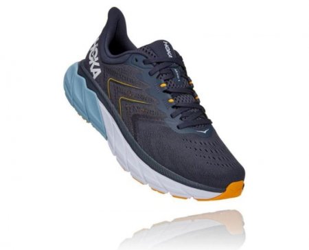 Scarpa da corsa da uomo Hoka Arahi 5 Ombre Blue / Blue Fog