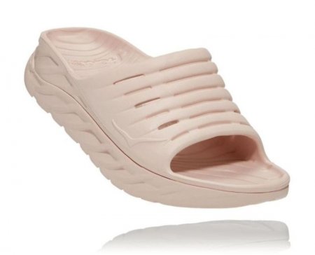 Scarpe da corsa su strada da donna Hoka WoORA Recovery Slide 2 Silver Peony