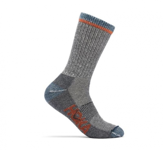 Calzini da uomo Hoka Castlerock Merino Wool Blend Crew