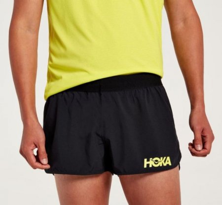 Hoka Performance Woven 2" Short da uomo, nero