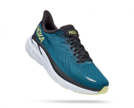 HOKA CLIFTON 8 UOMO CORALLO BLU / FARFALLA