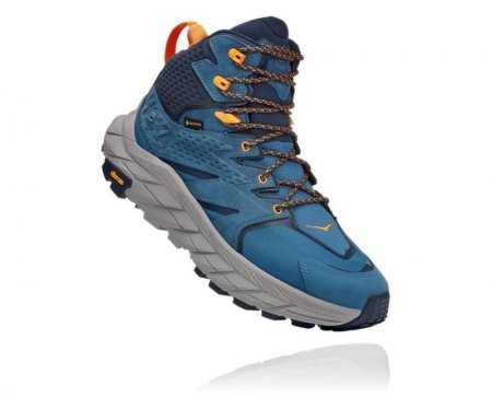 HOKA ANACAPA MID GORE-TEX PER UOMO VERDE ACQUA / SPAZIO ESTERNO