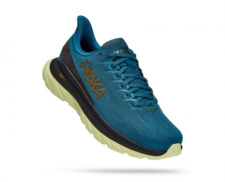 HOKA MACH 4 PER UOMO CORALLO BLU / NERO