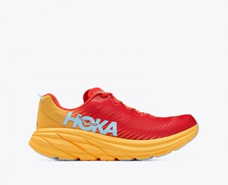 Hoka Rincon 3 da uomo - Fiesta / Giallo ambra