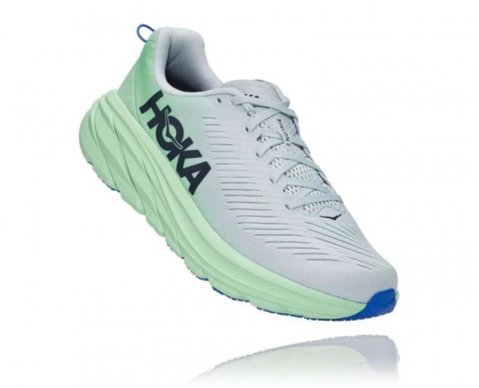 Hoka Rincon 3 Outdoor Uomo / Verde Cenere