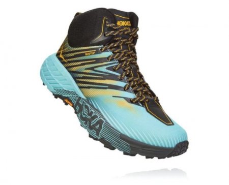 Hoka Speedgoat Mid GORE-TEX 2 da donna Antigua Sand / Golden Rod